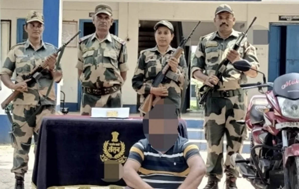 बीएसएफ ने भारत-बांग्लादेश सीमा पर 6 करोड़ रुपये का सोना जब्त किया, 2 गिरफ्तार