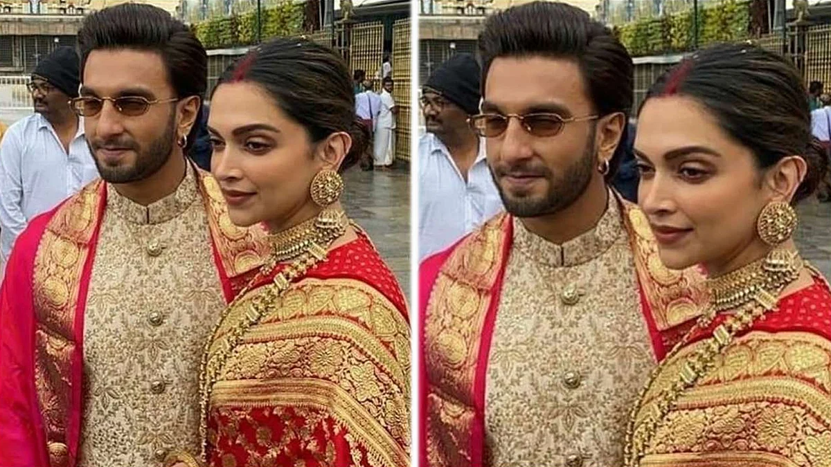 भगवान वेंकटेश्वर का आशीर्वाद लेकर एनिवर्सरी मना रहे हैं 'दीपवीर'