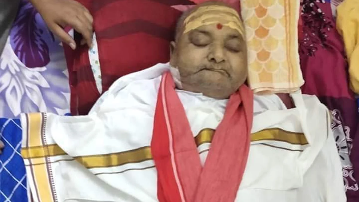 श्रद्धेय देवप्रभाकर शास्त्री 'दद्दाजी' का बीमारी के कारण देहवसान