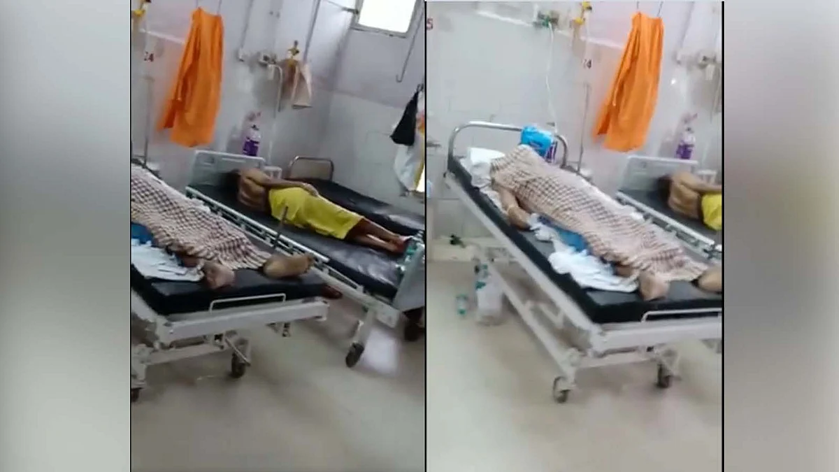 पटना कोविड अस्पताल में कोरोना स्थिति बदतर- लाश के बीच रहने को मजबूर मरीज