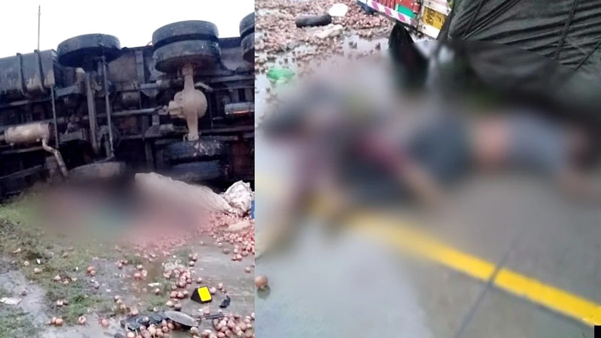 भीषण सड़क हादसा: शाजापुर में दो ट्रकों की जोरदार टक्कर, 3 की हुई दर्दनाक मौत