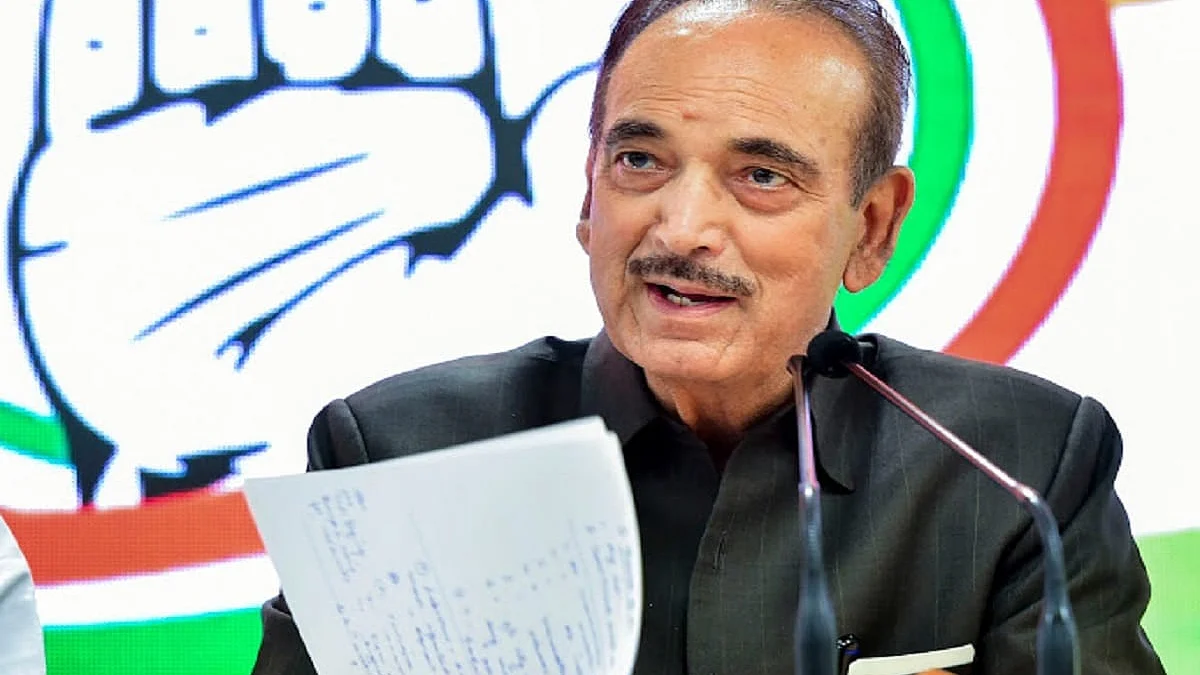 चुनाव नहीं हुआ तो 50 साल तक विपक्ष में बैठी रहेगी कांग्रेस: गुलाम नबी आजाद