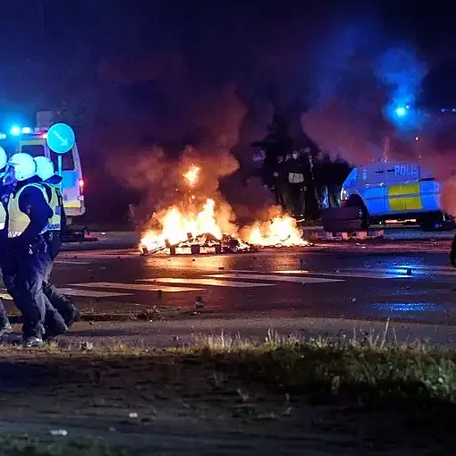 Sweden Malmo Riot