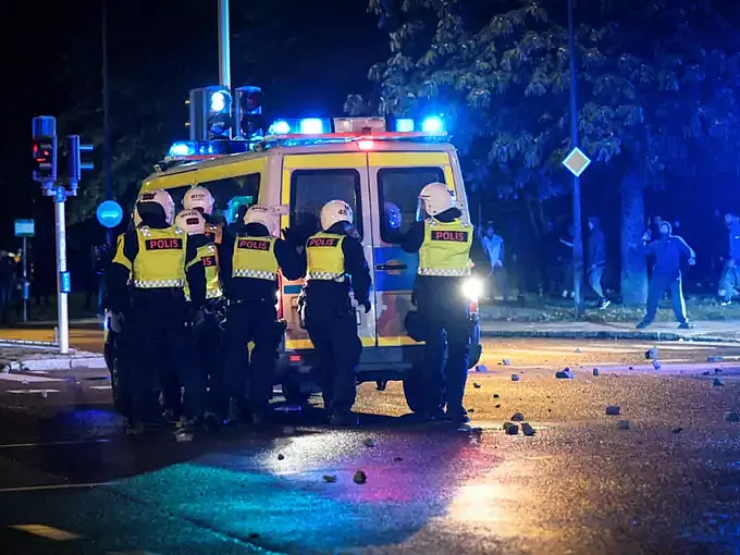 Sweden Malmo Riot