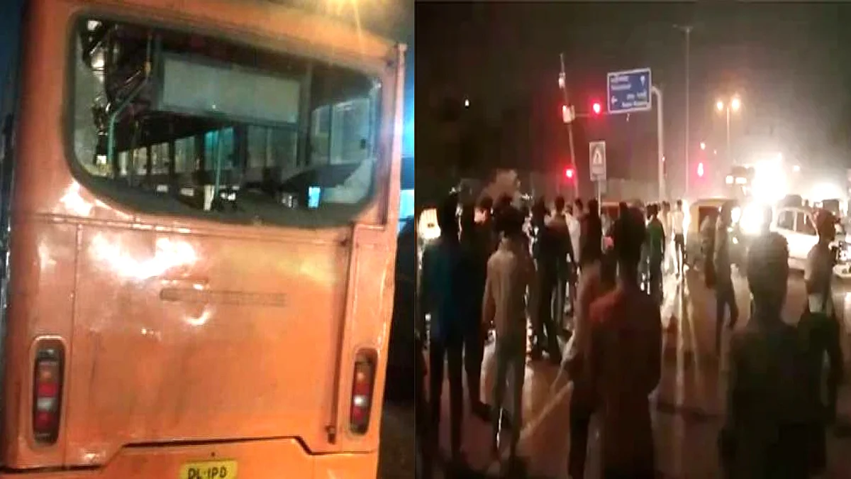 दिल्ली: नंद नगरी में कलस्टर बस हुई बेकाबू, 3 की मौत