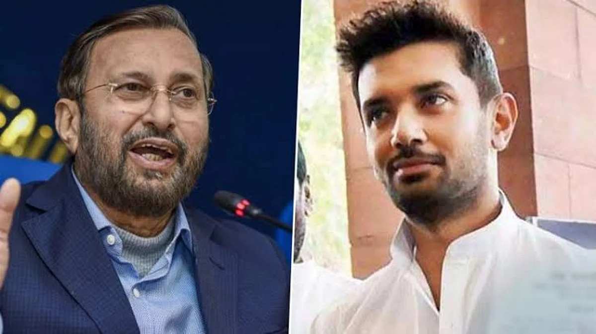 बिहार चुनाव: मोदी सरकार के मंत्री जावड़ेकर का पासवान पर हमला-भ्रम न फैलाएं