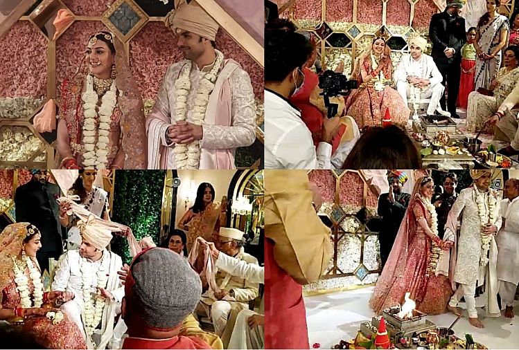 शादी के बंधन में बंधीं काजल अग्रवाल, देखें खूबसूरत तस्वीरें
