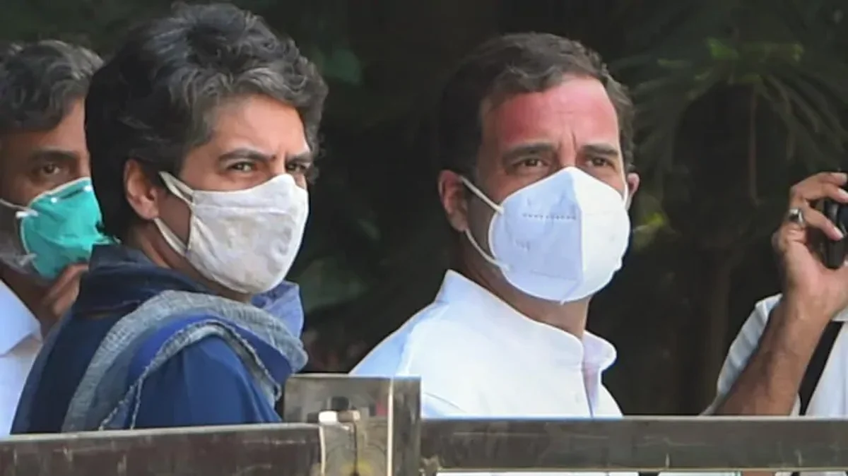 हाथरस पीड़ित परिवार से मिले राहुल-प्रियंका, परिवार ने सुनाई अपनी आप बीती