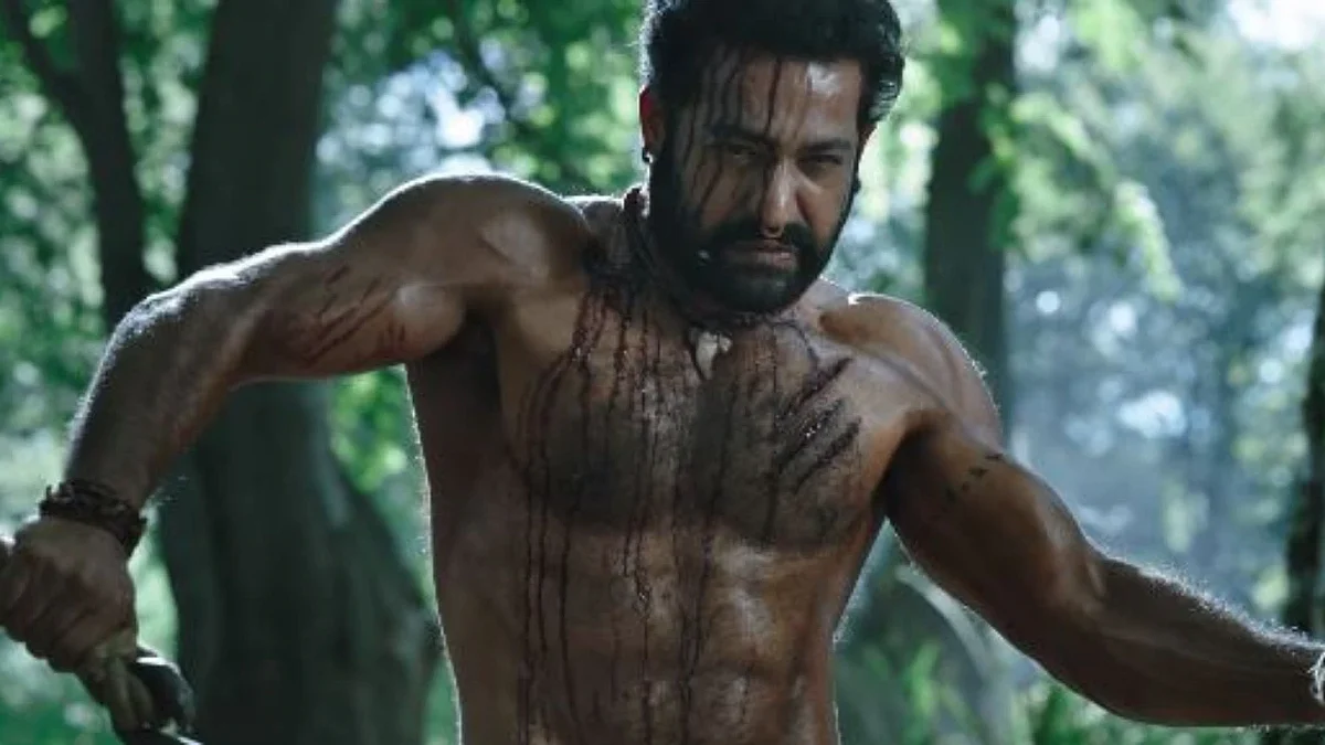 फिल्म RRR से जूनियर एनटीआर का पहला लुक हुआ रिलीज, शानदार है टीज़र