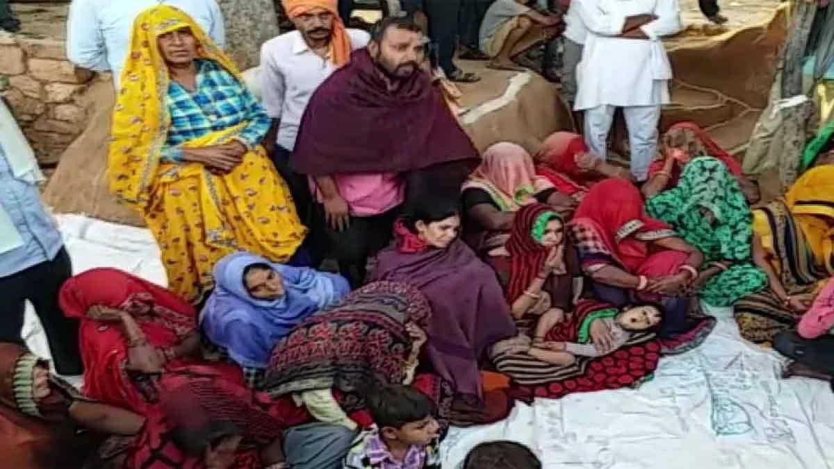 राजस्थान पुजारी हत्या:मांग पूरी करने पर अड़ा परिवार-नहीं कर रहा दाह संस्कार