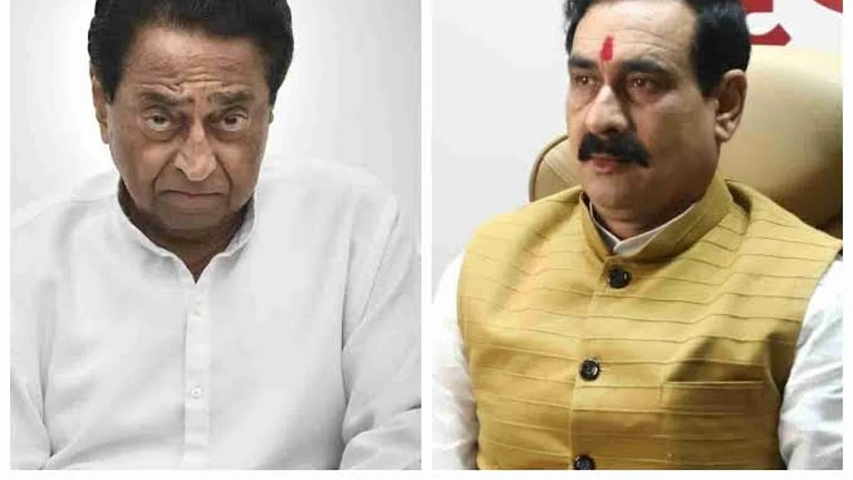 अगस्ता वैस्टलैंड मामले में नकुलनाथ का नाम आने पर मिश्रा ने कमलनाथ को घेरा
