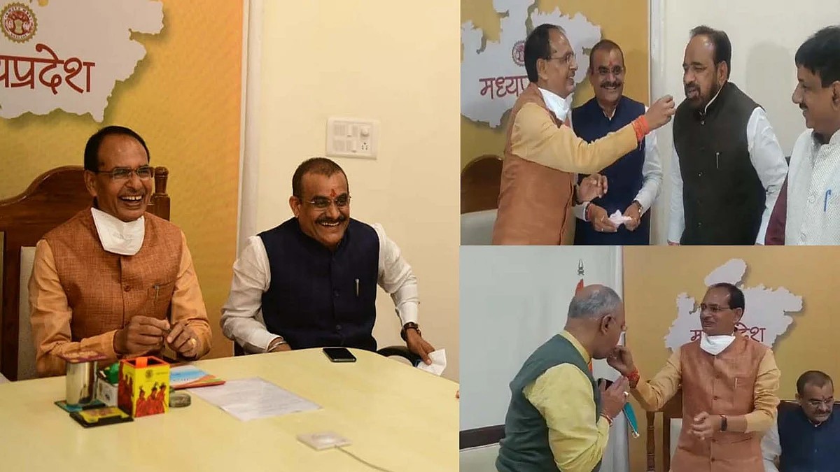 चुनावी नतीजों पर नजर: उपचुनाव मतगणना में जीत को लेकर आश्वस्त BJP, जश्न शुरू