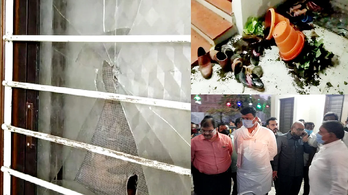 नकाबपोश बदमाशों ने BJP नेता गोपीकृष्ण नेमा के घर पर किया हमला, जांच शुरु