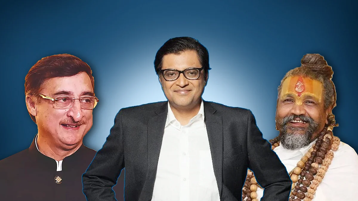 कंप्यूटर बाबा की अर्नब से तुलना करते हुए कांग्रेस नेता विवेक ने कही ये बात