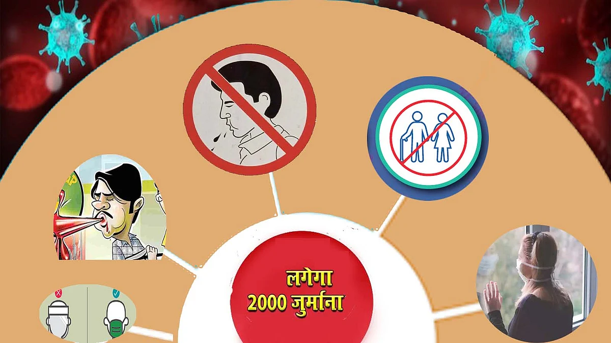 दिल्ली: मास्क के साथ अब इन नियमों का पालन न होने पर वसूला जाएगा जुर्माना