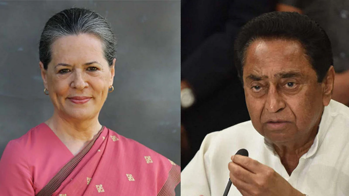 कमलनाथ ने सोनिया गांधी से की मुलाकात, दी 19 सीटों पर मिली हार की रिपोर्ट