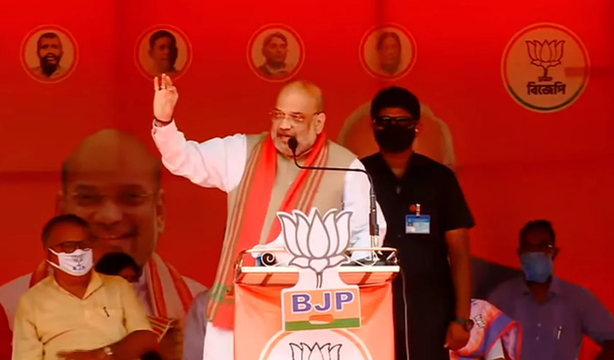 बंगाल के तेहट्टा में अमित शाह ने राहुल बाबा को कराया BJP के DNA का परिचय