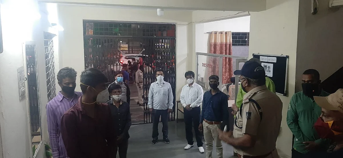 एमजी रोड पर मिली हिस्ट्रीशीटर और गुंडों को चेतावनी