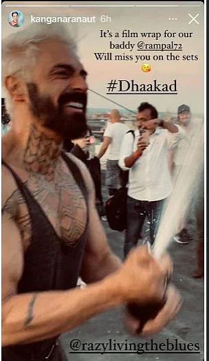 अर्जुन रामपाल ने पूरी की 'धाकड़' की शूटिंग, कंगना रनौत ने दी जानकारी