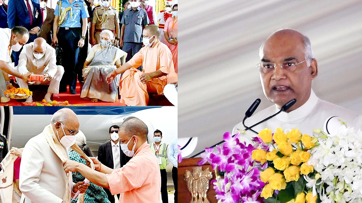 UP में राष्ट्रपति कोविंद ने महायोगी गुरु गोरखनाथ आयुष यूनिवर्सिटी की रखी आधारशिला