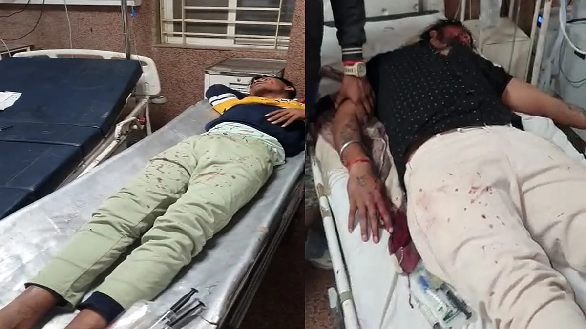 युवकों पर जानलेवा हमला