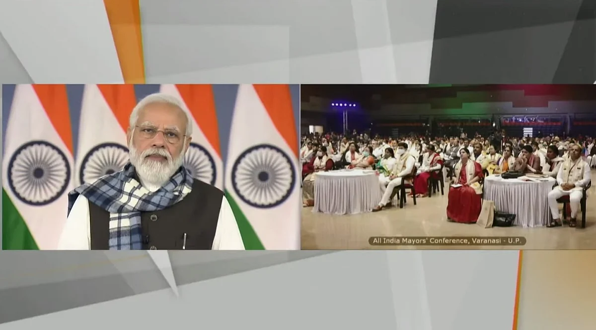 अखिल भारतीय मेयर सम्मेलन में बोले PM मोदी- भारत को क्रांति की नहीं, विकास की जरूरत है