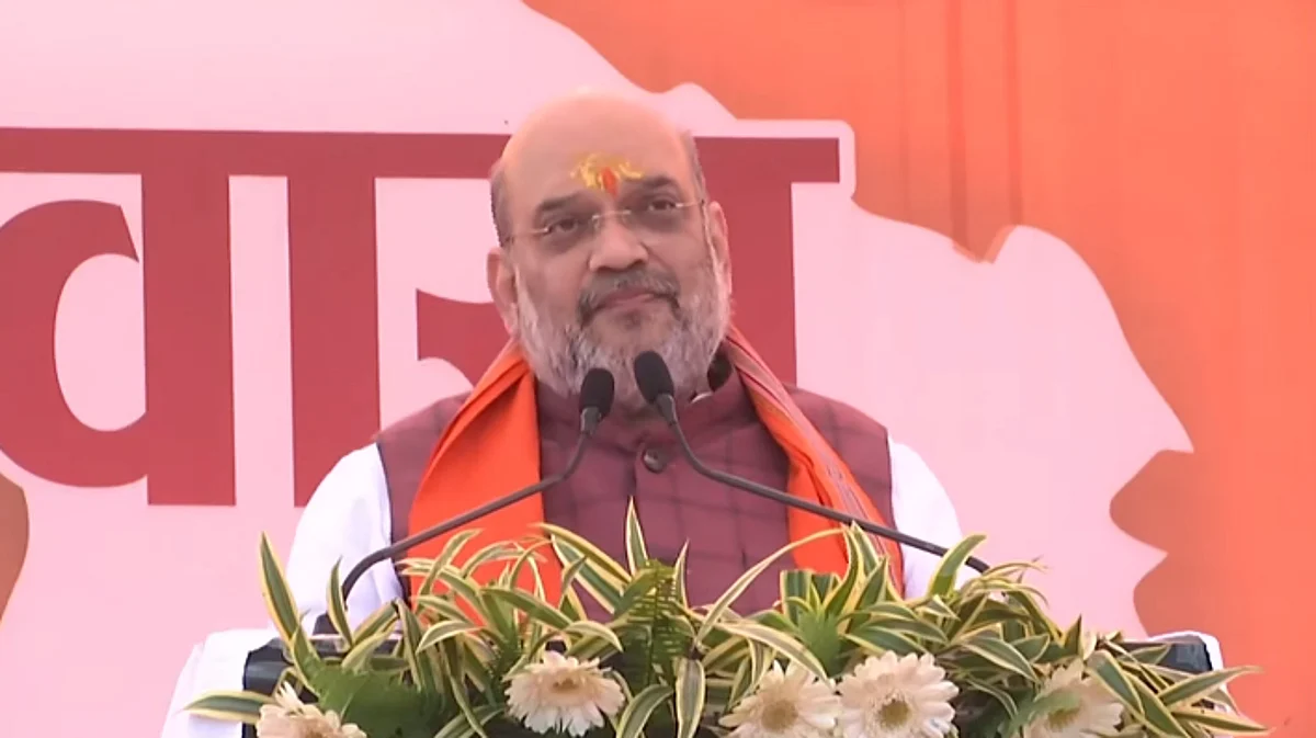 अयोध्या में अमित शाह, कहा-बुआ बबुआ और कांग्रेस कभी UP का विकास नहीं कर सकती