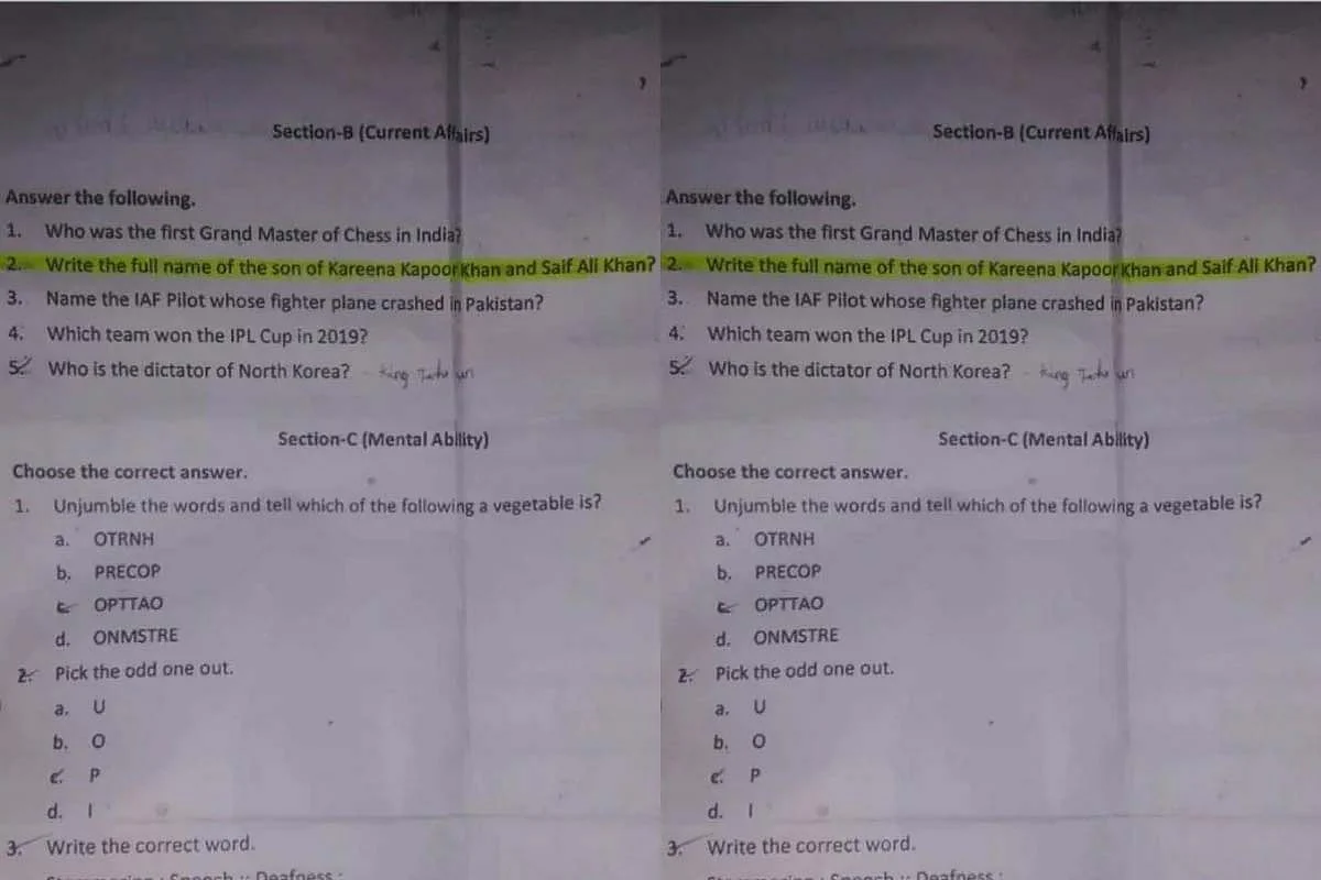 स्कूल में करीना और सैफ के बेटे तैमूर को लेकर सवाल पूछे जाने पर मचा बवाल