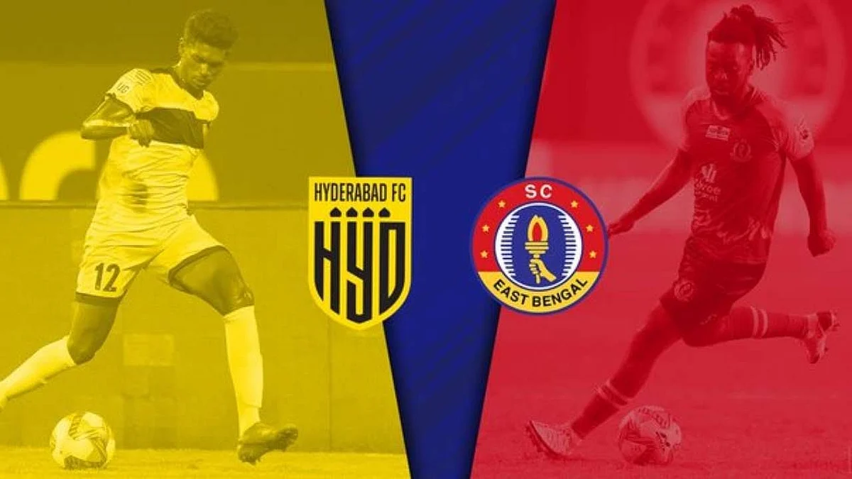 ISL : ईस्ट बंगाल से ड्रा खेलकर हैदराबाद दूसरे स्थान पर पहुंचा