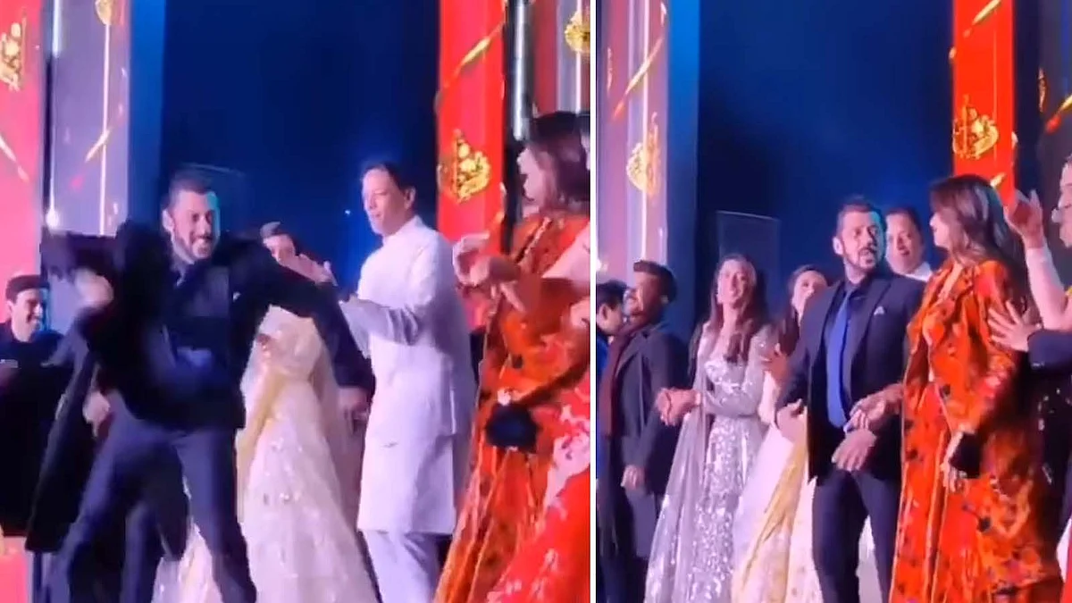 प्रफुल्ल पटेल के बेटे की शादी में जमकर डांस करते दिखे सलमान खान, वायरल हुआ वीडियो