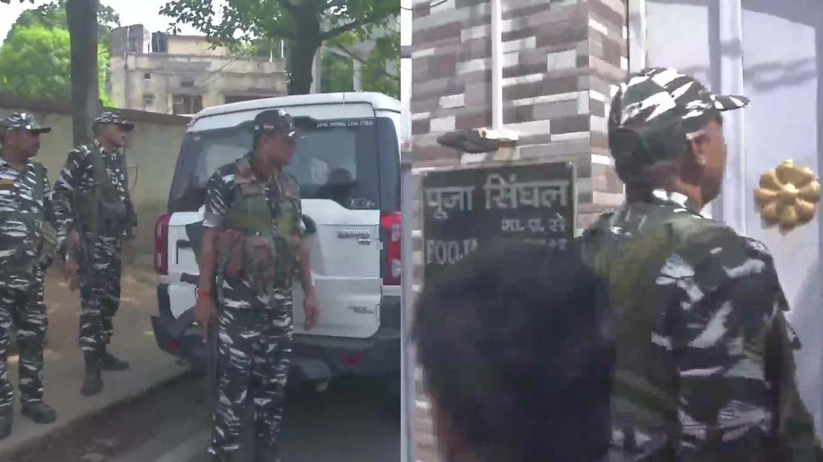 झारखंड: IAS पूजा सिंघल के ठिकानों सहित 20 जगहों पर ईडी का छापा