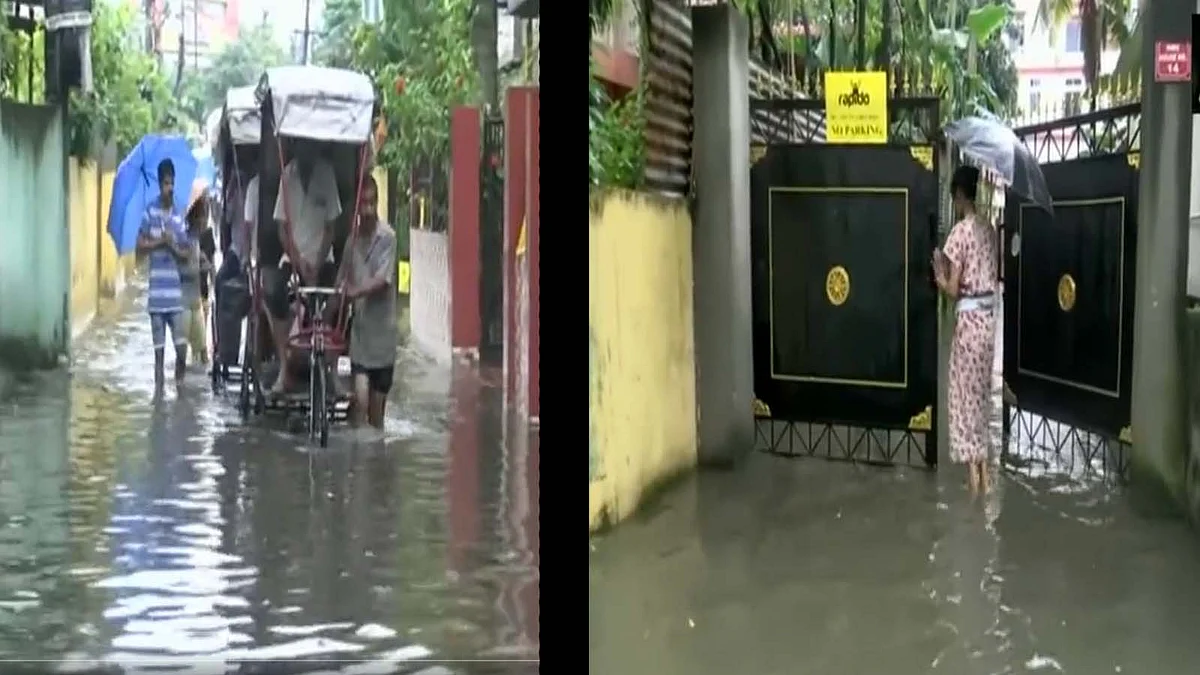 दिल्ली-NCR में झमाझम बारिश के बाद कई इलाकों में जलभराव, असम में बारिश के चलते भूस्खलन
