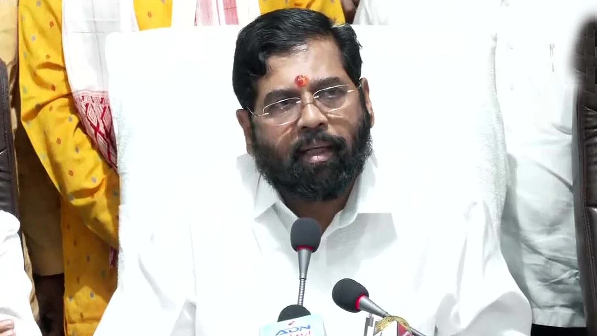 मुख्यमंत्री एकनाथ शिंदे