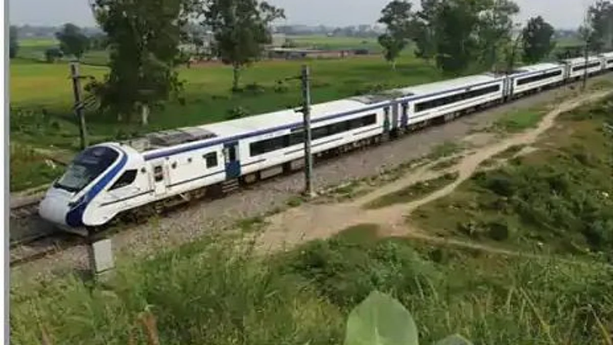 वंदे भारत बुलेट ट्रेन ने टेस्ट रन के दौरान बनाया नया रिकॉर्ड