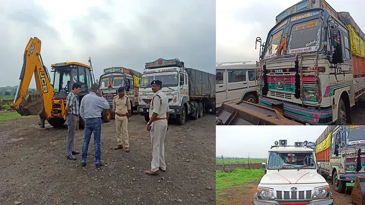 SDM और नायब तहसीलदार पर हमला