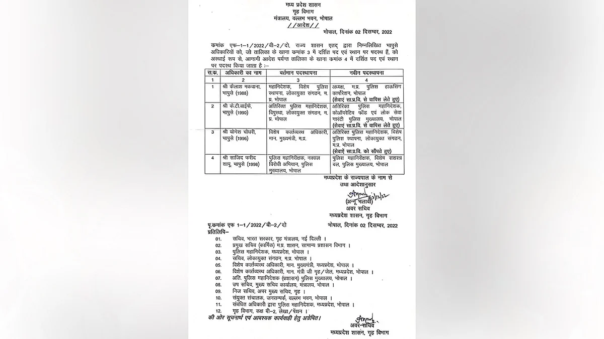 अधिकारियों को किया निलंबित