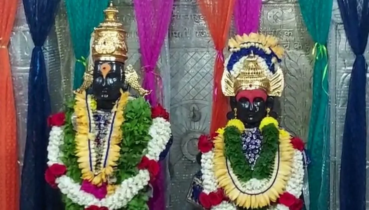 वरसोली येथील विठ्ठल मंदिरात कोरोना नियम पाळून आषाढी एकादशी उत्सव संपन्न