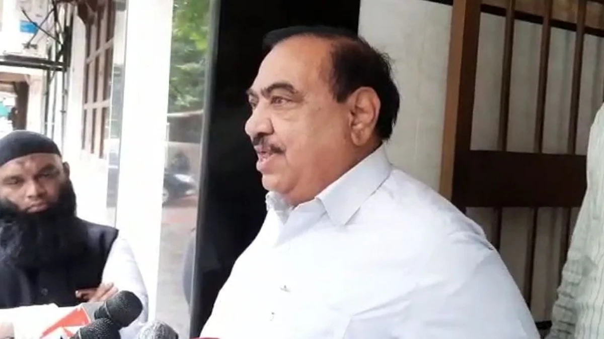 ईडीची सूडबुद्धीने कारवाई ; एकनाथ खडसे