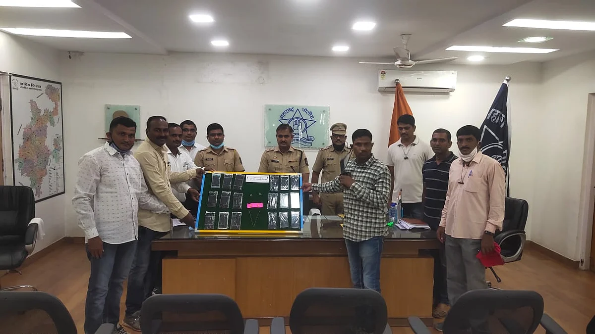 मोबाईल चोरट्यास वजिराबाद पोलिसांकडून अटक; पावणेदोन लाखाचा मुद्देमाल जप्त
