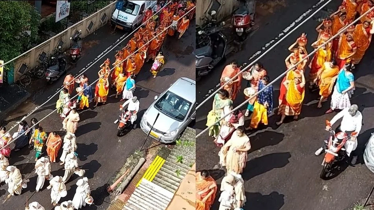 डोंबिवलीत जैन समाजाच्या यात्रा, कोरोनाच्या नियमांचे उल्लंघन...