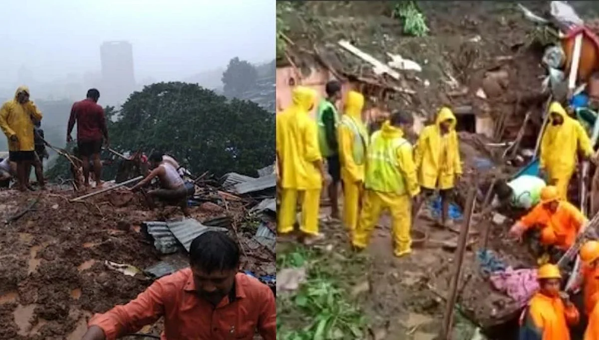 ठाण्यात पुन्हा एक मोठी दुर्घटना; दरड कोसळून ५ जणांचा मृत्यू