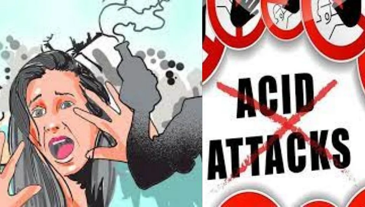 खळबळजनक! दुकानात कामाला गेल्याच्या रागातून, दिरानेच वहिनीच्या चेहऱ्यावर फेकले ॲसिड