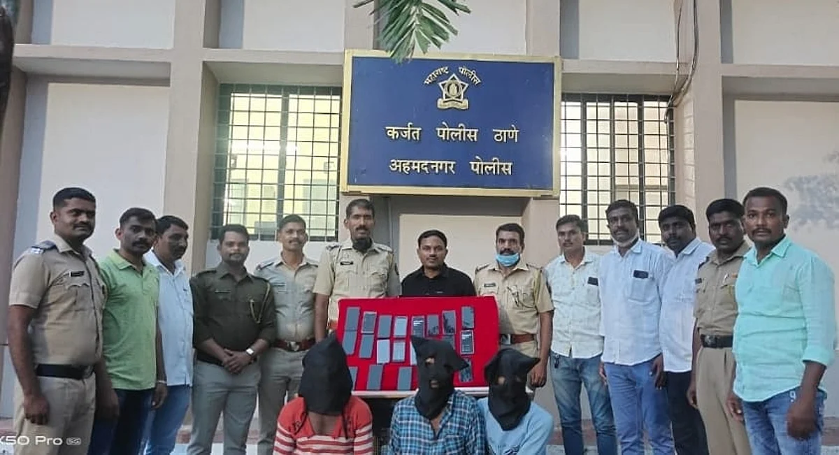 कर्जत पोलिसांची धडाकेबाज कारवाई, आठवड्यात केली टोळी जेरबंद