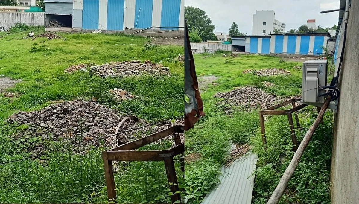 कोट्यवधी रुपयांचा दगडांचा साठा जिल्हाधिकारी कार्यालयाकडून जप्त