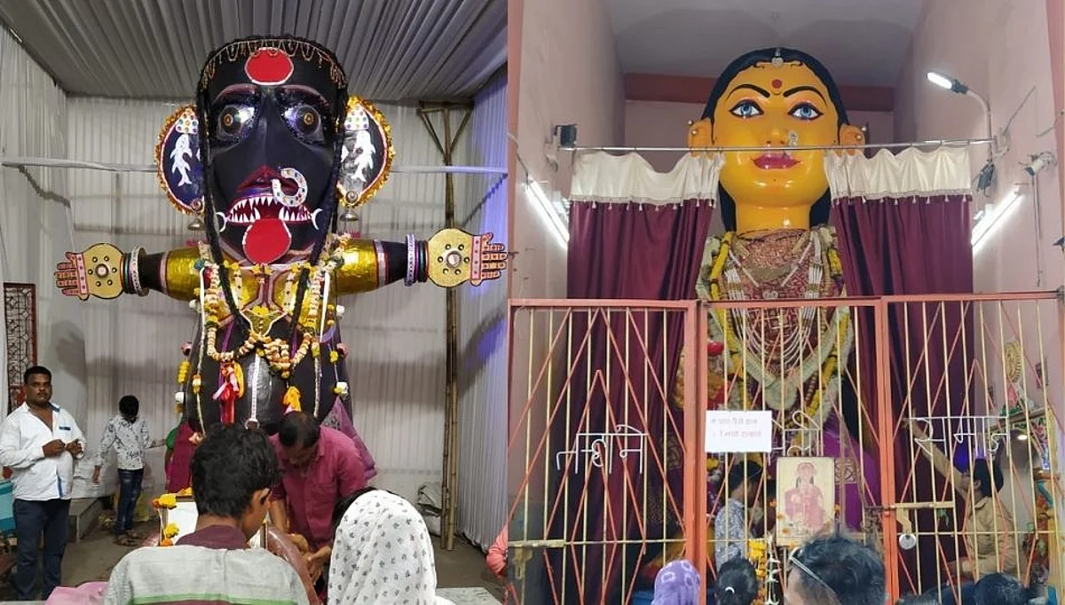 नागपूरात यंदा कोरोनामुळे साध्या पद्धतीने मारबत उत्सव साजरा