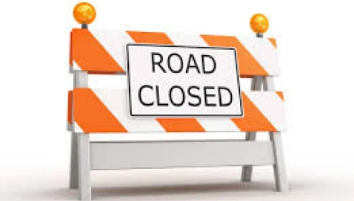 road closed