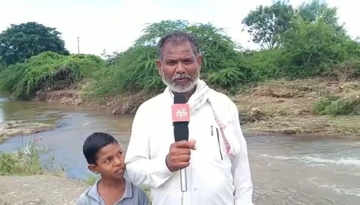 जीव वाचविण्यासाठी नातूला घेवून झाडावर; सकाळ झाली, पाणी ओसरले अन्