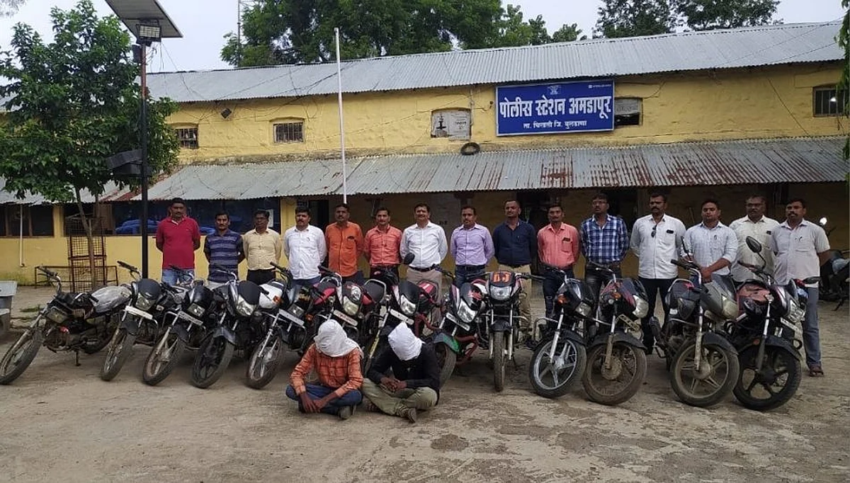 दुचाकी चोरणाऱ्या रॅकेटचा पर्दाफाश; 11 दुचाकींसह दोघे ताब्यात