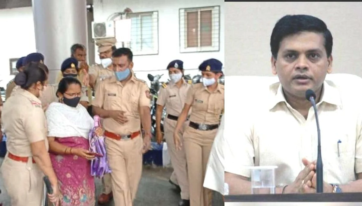 PCMC आयुक्तांच्या कार्यालयावर भाजपच्या नगरसेविका आशा शेडगेंनी फेकली शाई