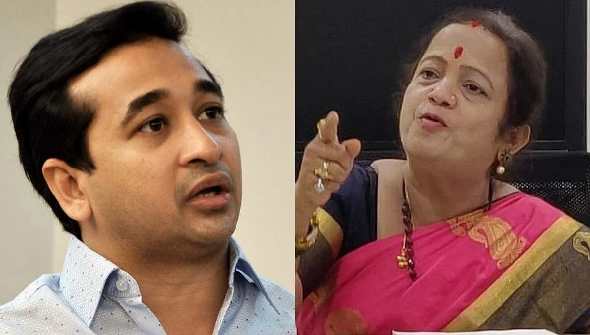 'त्यांना सांगावं लागतं मी भाजपचा आहे' महापौर किशोरी पेडणेकरांचा नितेश राणेंना टोला (पहा व्हिडीओ)